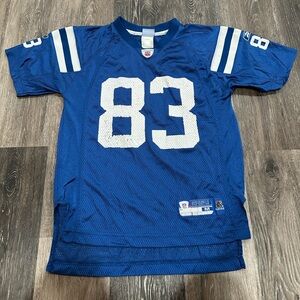 Boys Youth Medium Football Colts Brandon Stokley Jersey #83